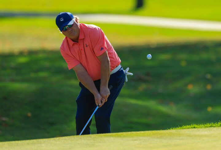 Professionals Wynne and Adams Tied with Tommie Golfer Rexing After Day One at Minnesota Golf Champions 1